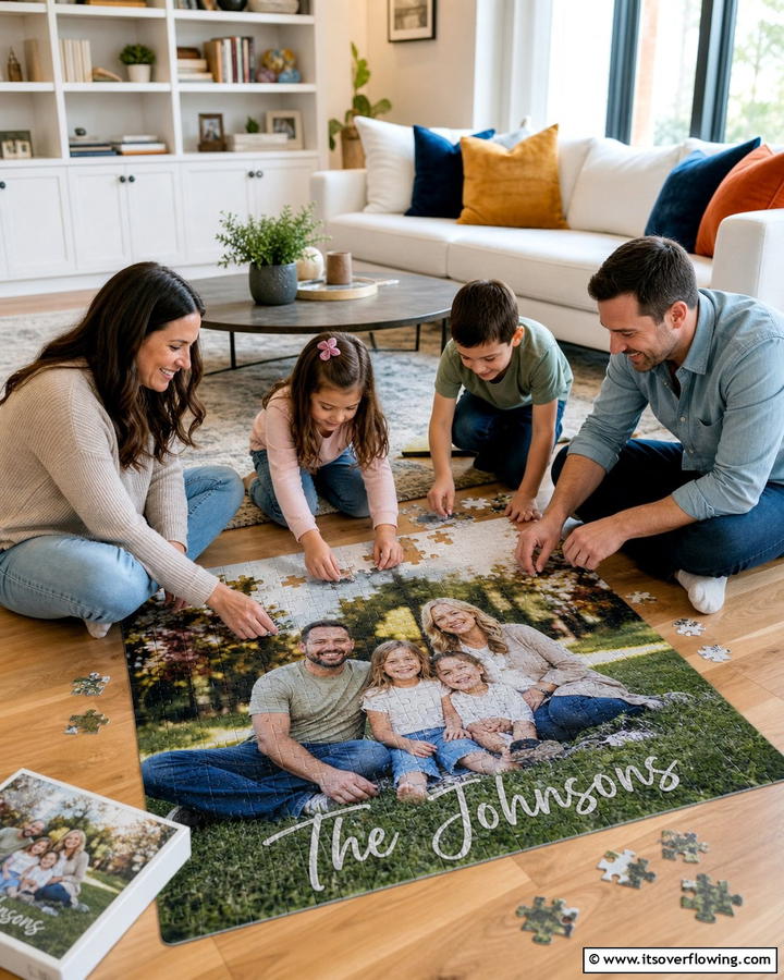 Custom Family Puzzle - 21 Thoughtful Family Gift Ideas for Every Occasion