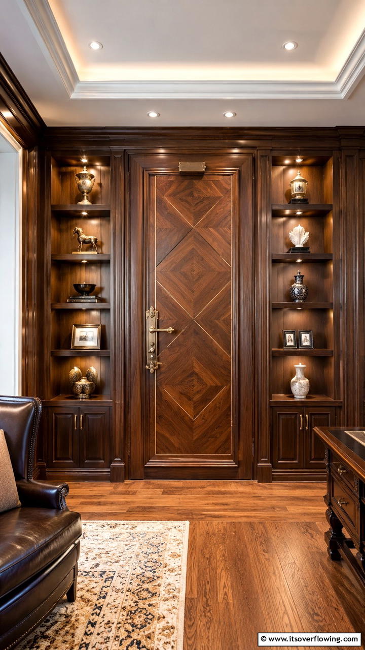 Custom Hardware Secret Door - 30 Hidden Door Ideas- Secret Storage & Creative Spaces