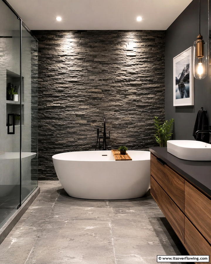 Custom Vanity Designs - 30 Basement Bathroom Ideas for Small and Functional Spaces