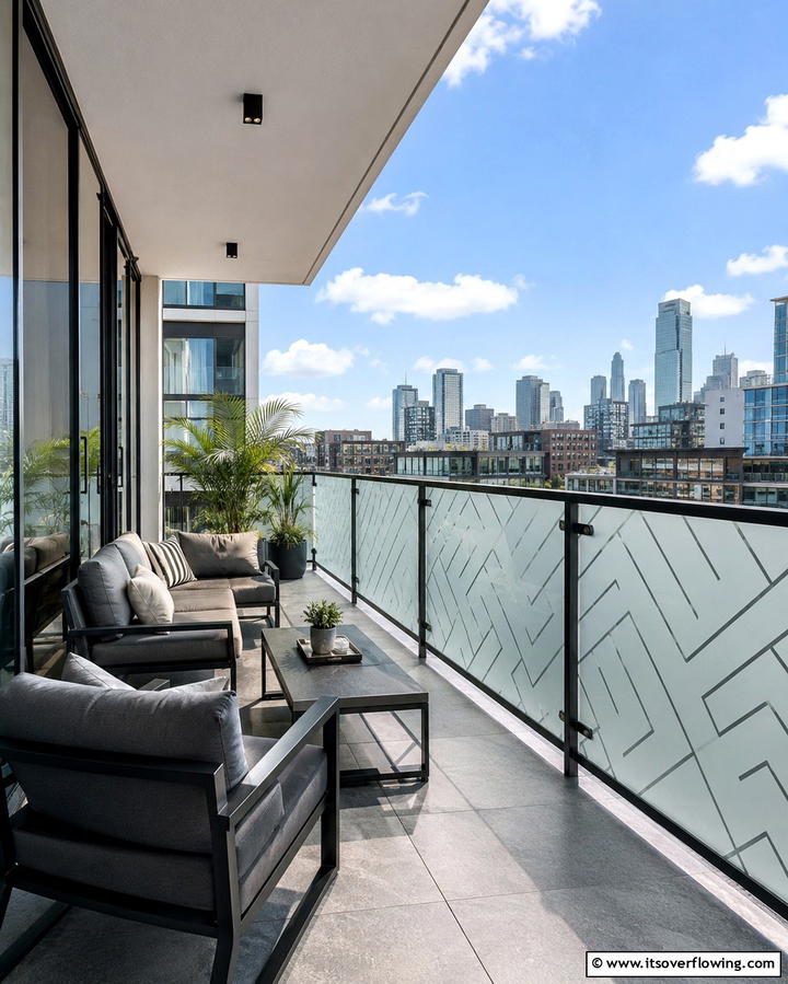 Custom Vinyl Decals - 30 Balcony Privacy Ideas for Secluded Outdoor Spaces