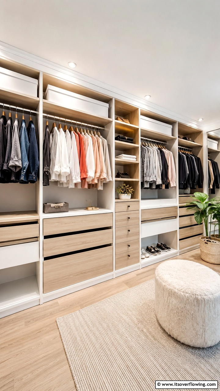 Customizable Closet Systems - 30 Dressing Room Ideas for Organized Luxury