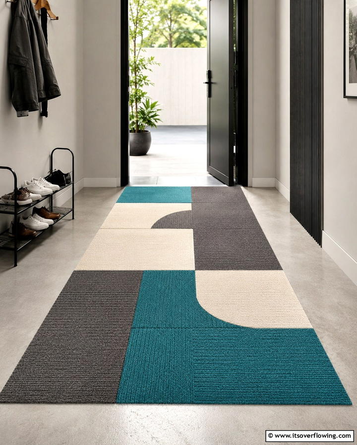 Customizable Design Flexibility - 30 Welcoming Entryway Rug Designs to Elevate First Impressions