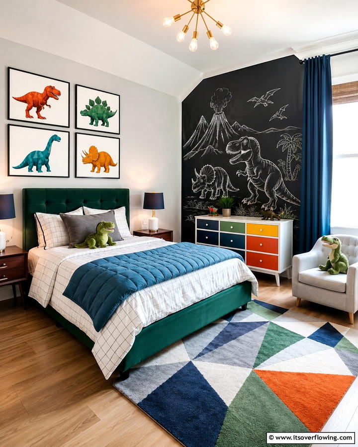 Customizable Dinosaur Themes - 30 Dino-Mite Kids Room Ideas- Dinosaur Themes & Decor