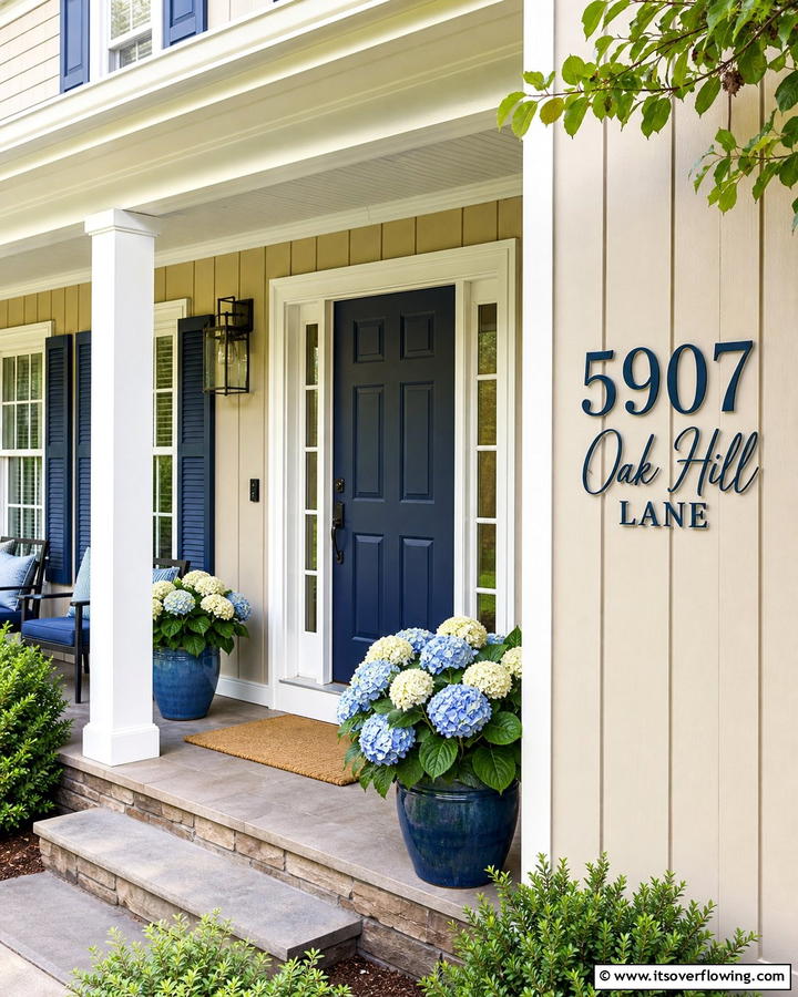 Customizable House Figures - 21 House Number Ideas to Boost Curb Appeal Creatively