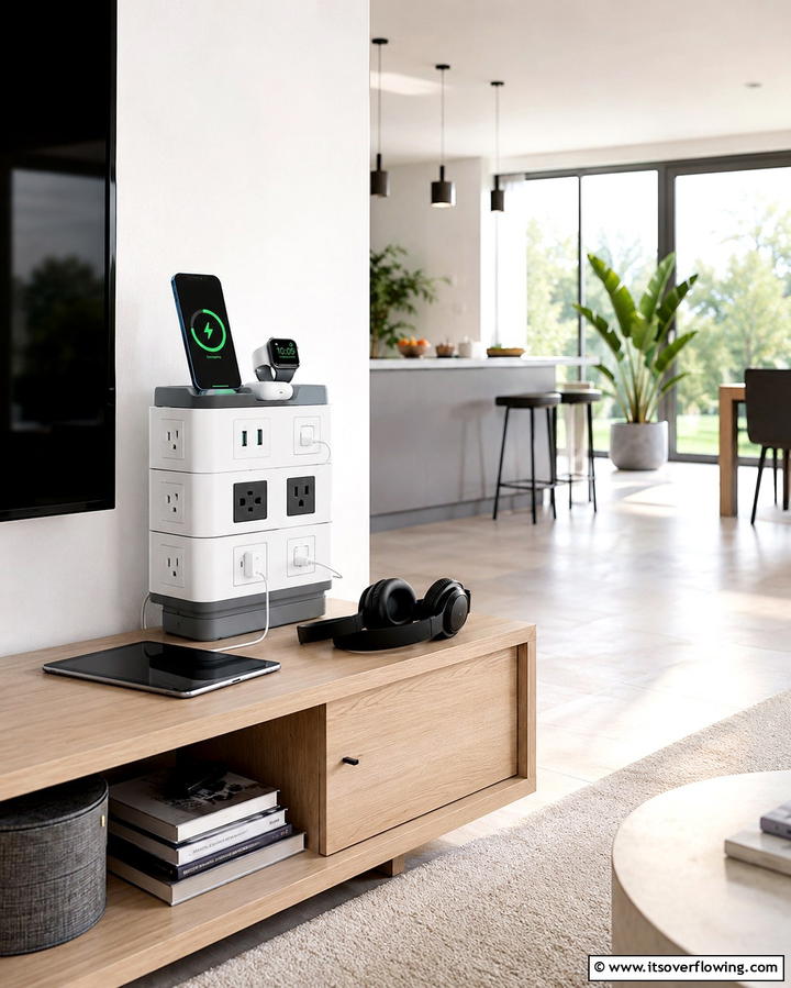 Customizable Modular Charging System - 25 Smart Charging Station Ideas for a Tidy Home