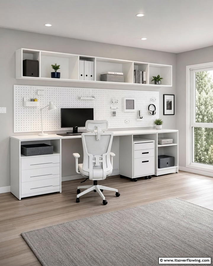 Customizable Modular Desk - 21 Desk Ideas for Productive & Stylish Home Offices