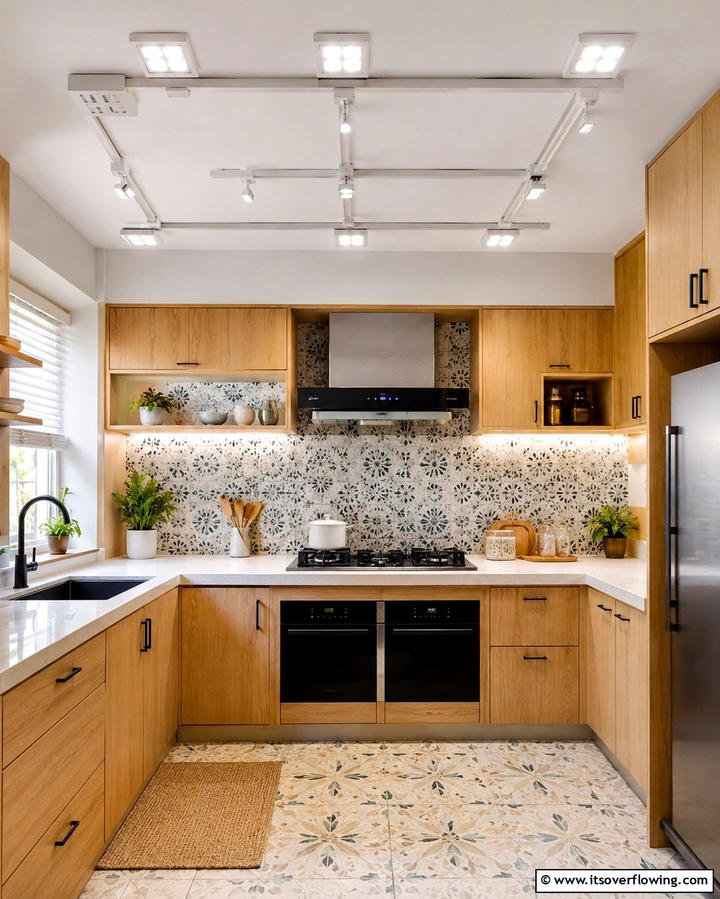 Customizable Modular Fixtures - 30 Small Kitchen Lighting Ideas to Brighten Compact Spaces