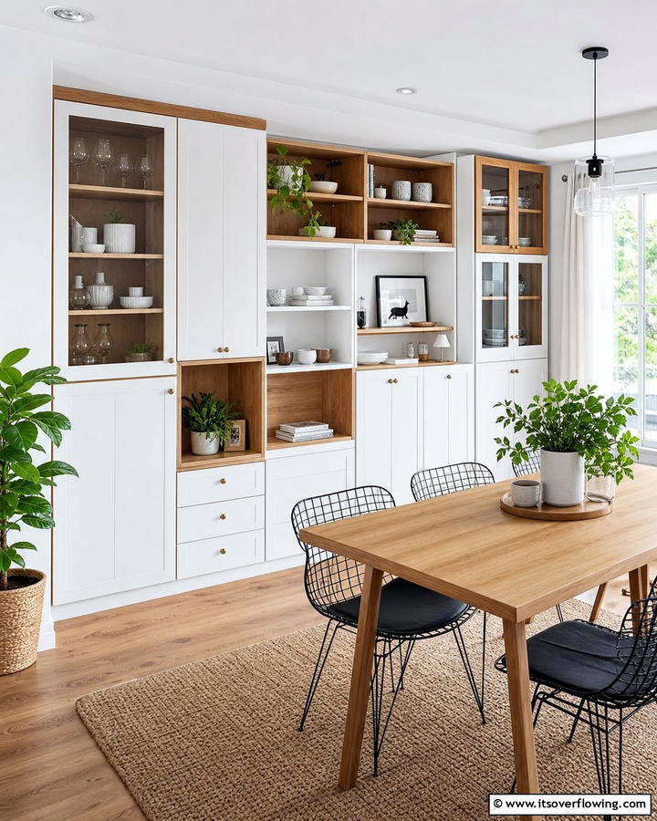 Customizable Modular Hutch - 20 Dining Room Hutch Ideas for Storage and Style