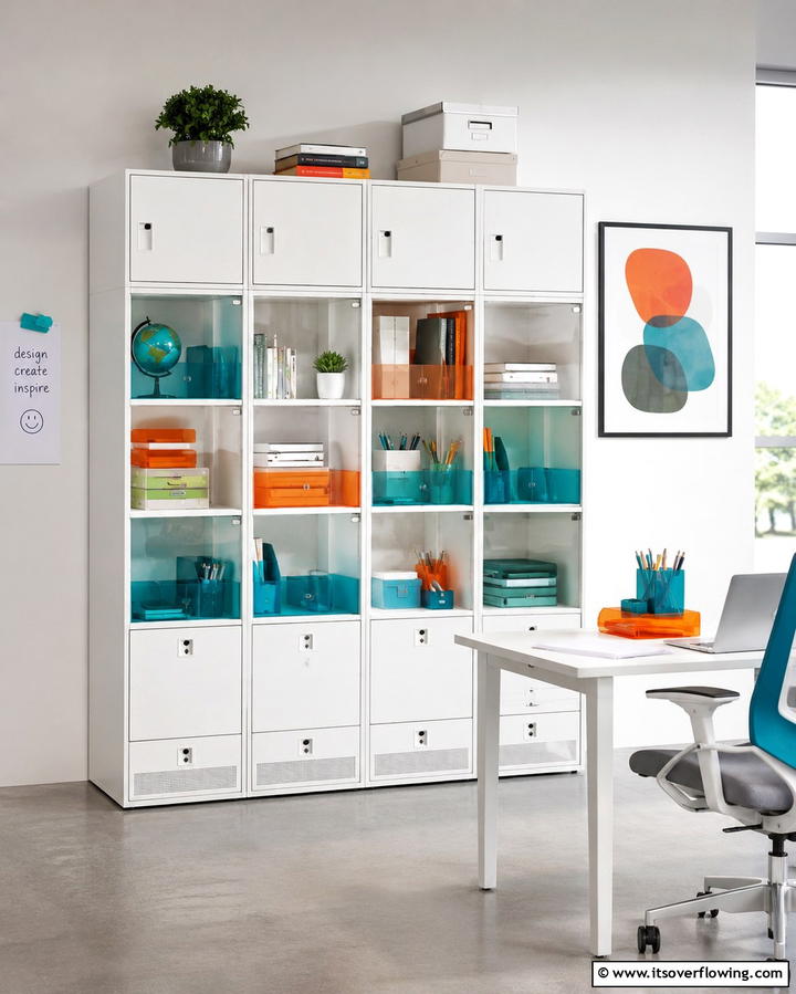 Customizable Modular Inserts - 30 Locker Decor Ideas- Organize with Style at Home