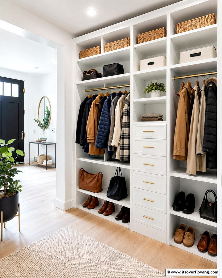 Customizable Modular Units - 25 Entryway Closet Ideas to Maximize Storage and Style