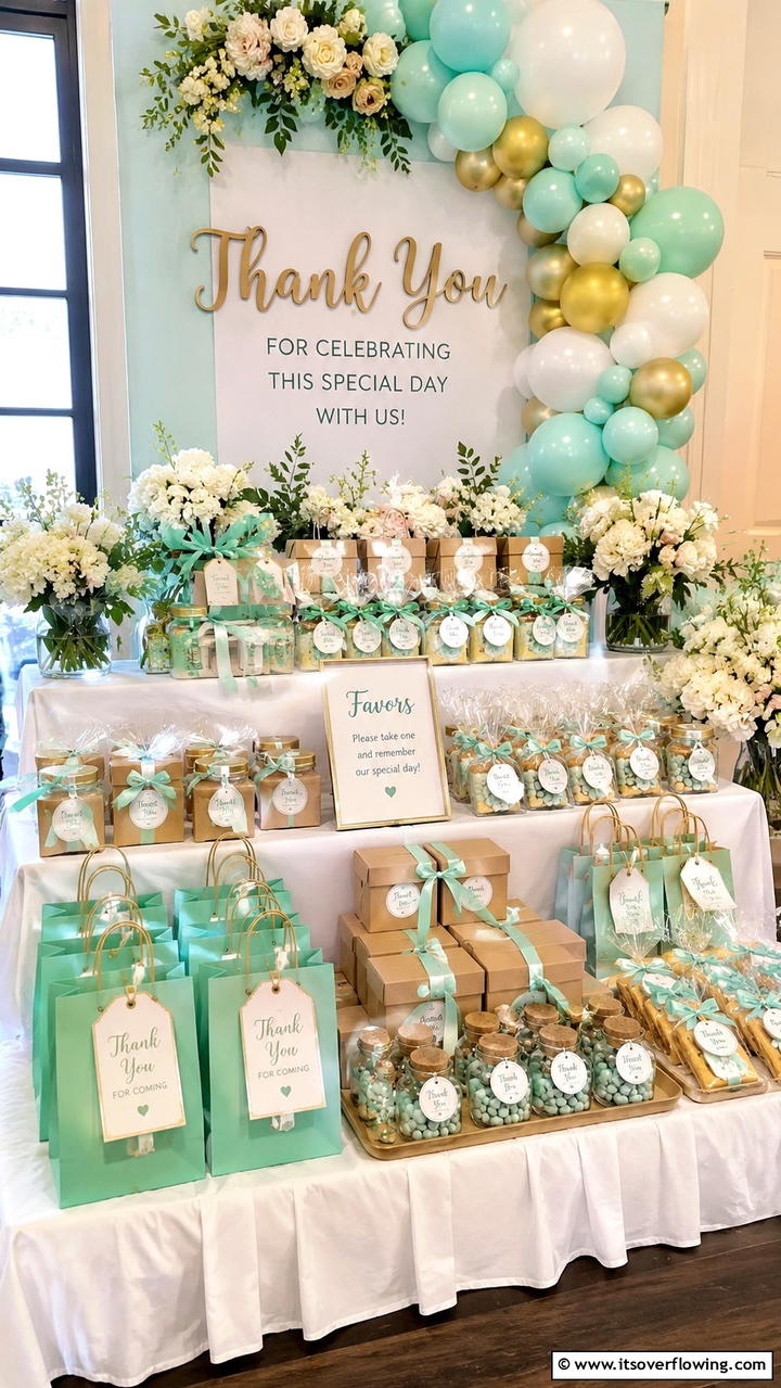 Customizable Party Favors - 30 Birthday Decoration Ideas for Memorable Celebrations