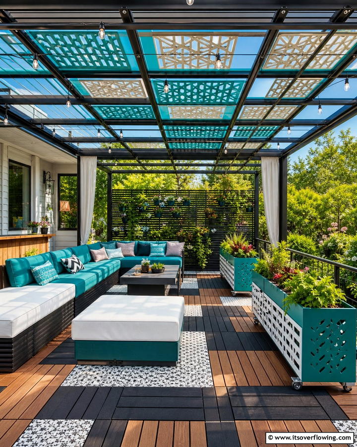 Customizable Patio Innovation - 21 Covered Patio Ideas for All-Weather Outdoor Living