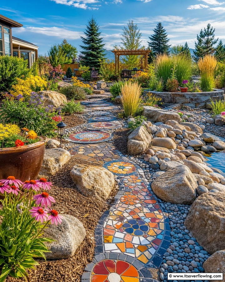 Customizable Rock Garden Retreat - 21 Rock Garden Designs for Low-Maintenance Landscape Beauty