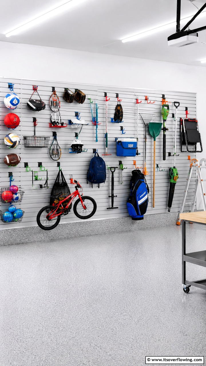 Customizable Wall Hooks - 30 Garage Wall Ideas for Organized, Functional Spaces