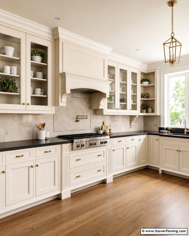 Customization Opportunities - 20 Off-white Kitchen Cabinets Ideas for a Timeless Look