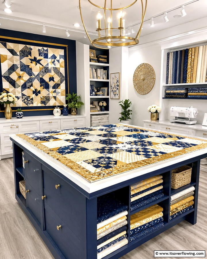 Customized Anniversary Quilt Workshop - 30 50th Wedding Anniversary Ideas for Golden Love