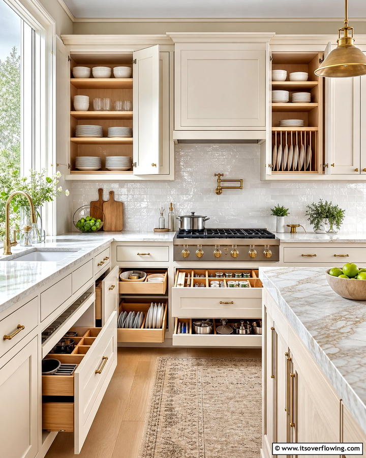 Customized Cabinet Inserts - 21 Small Kitchen Storage Hacks for Efficient Spaces