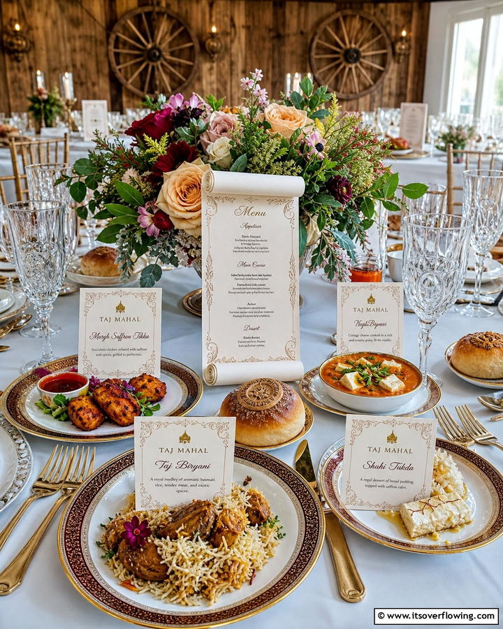 Customized Disney Themed Menu - 30 Magical Disney Wedding Ideas for Your Dream Day