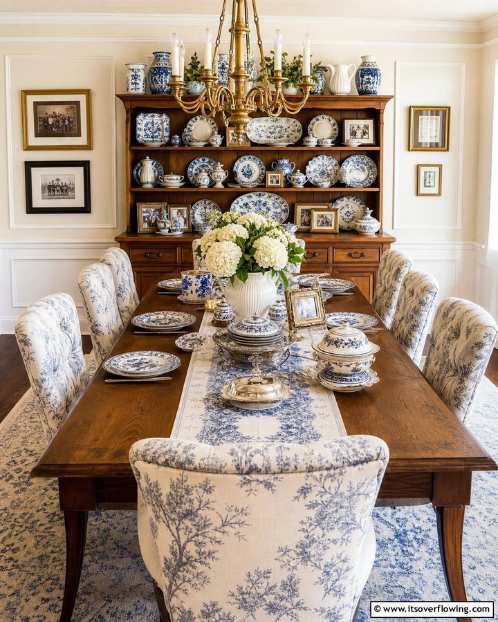 Customized Family Heirloom Display - 21 Dining Room Table Decor Ideas for Every Occasion
