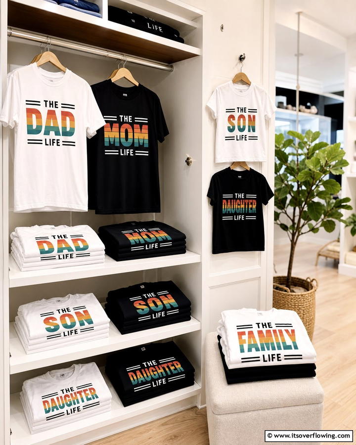 Customized Family T Shirts - 21 Thoughtful Family Gift Ideas for Every Occasion