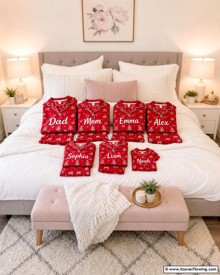 Customized Matching Pajamas - 21 Thoughtful Family Gift Ideas for Every Occasion