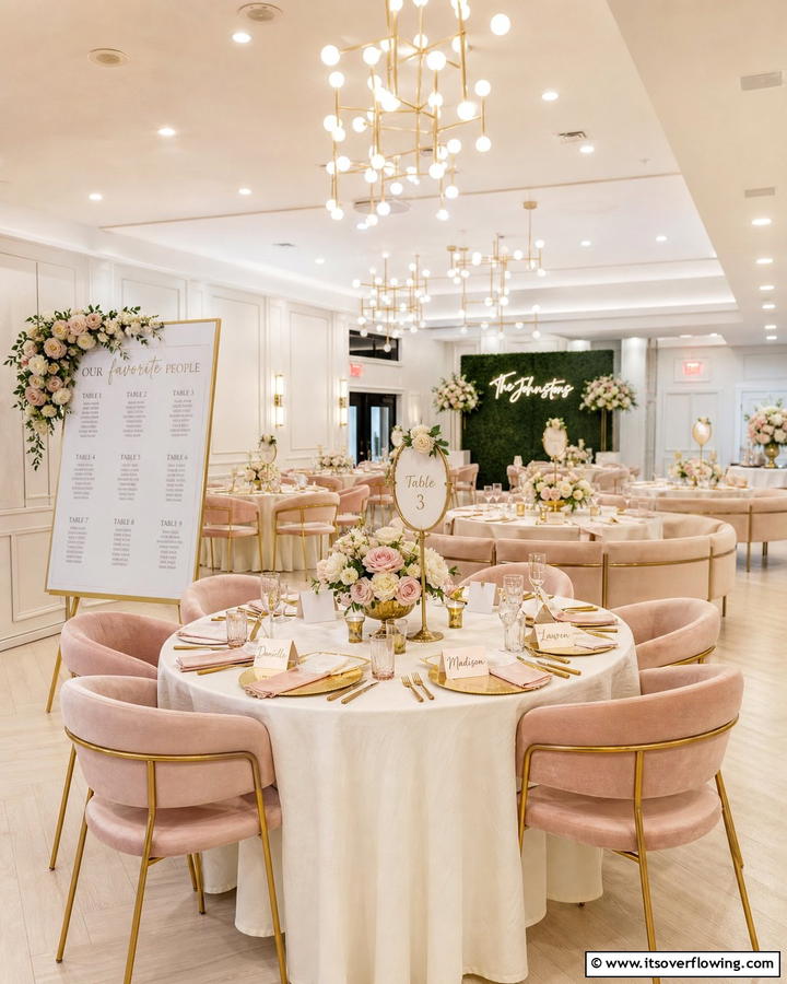 Customized Seating Arrangement - 21 Intimate Small Wedding Ideas for Memorable Celebrations