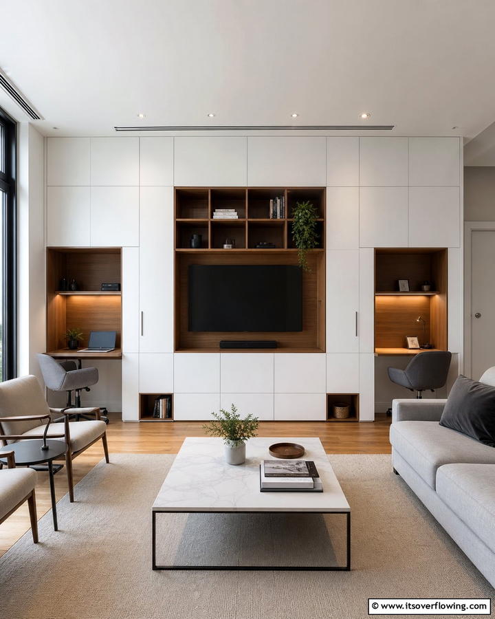 Customized Storage Solutions - 21 Apartment Decorating Ideas for Stylish Small Spaces