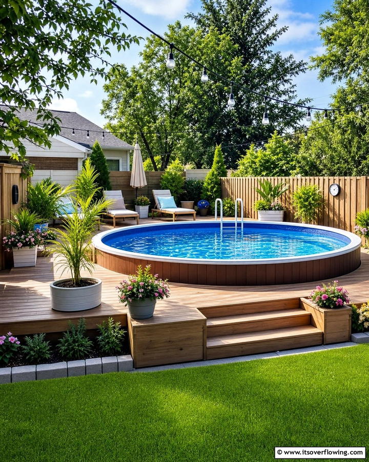 DIY Above Ground Pool Setup - 21 Budget Backyard Pool Ideas for Affordable Summer Fun