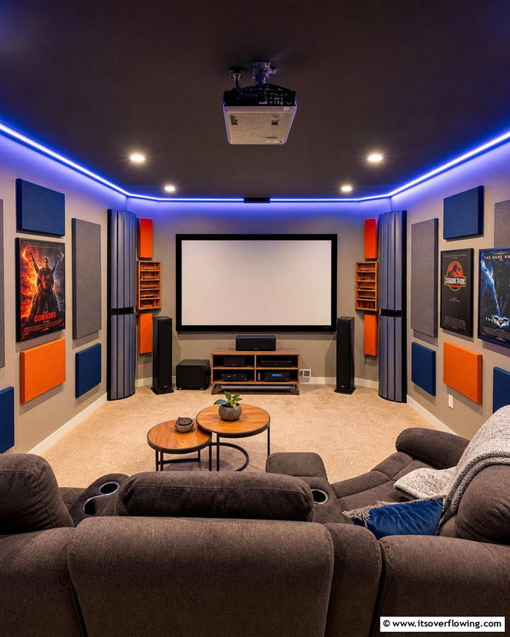 DIY Acoustic Enhancements - 30 Home Theater Ideas- Immersive Entertainment Spaces