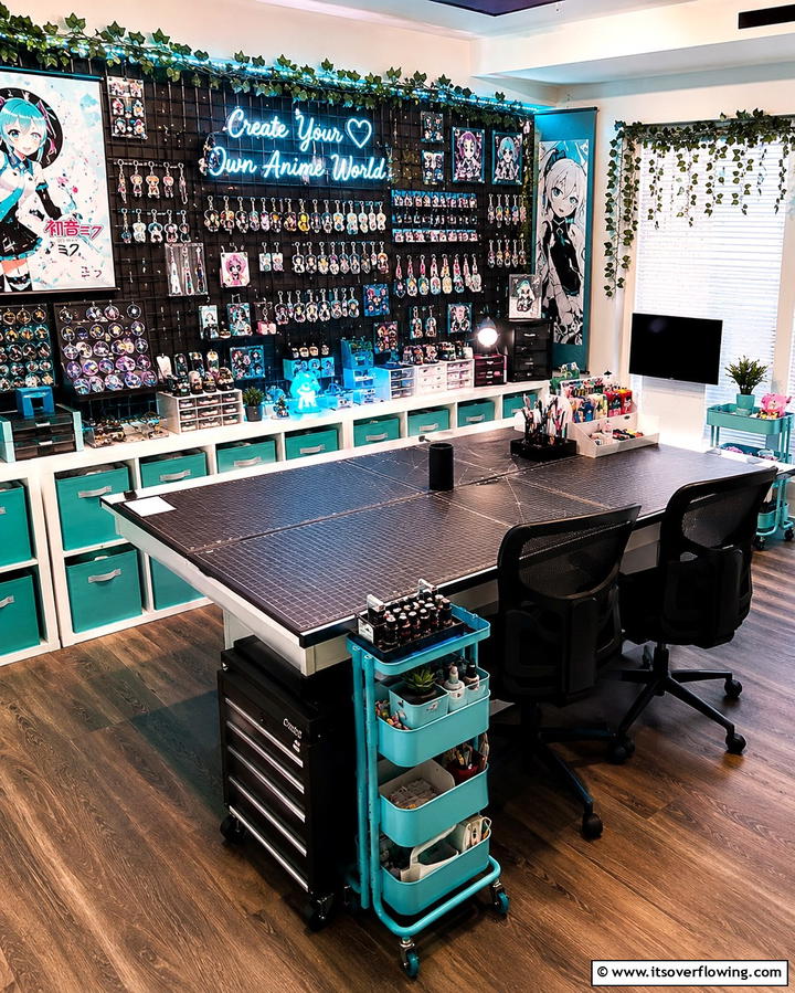 DIY Anime Decor Studio - 30 Anime Room Ideas for Otaku-Inspired Spaces