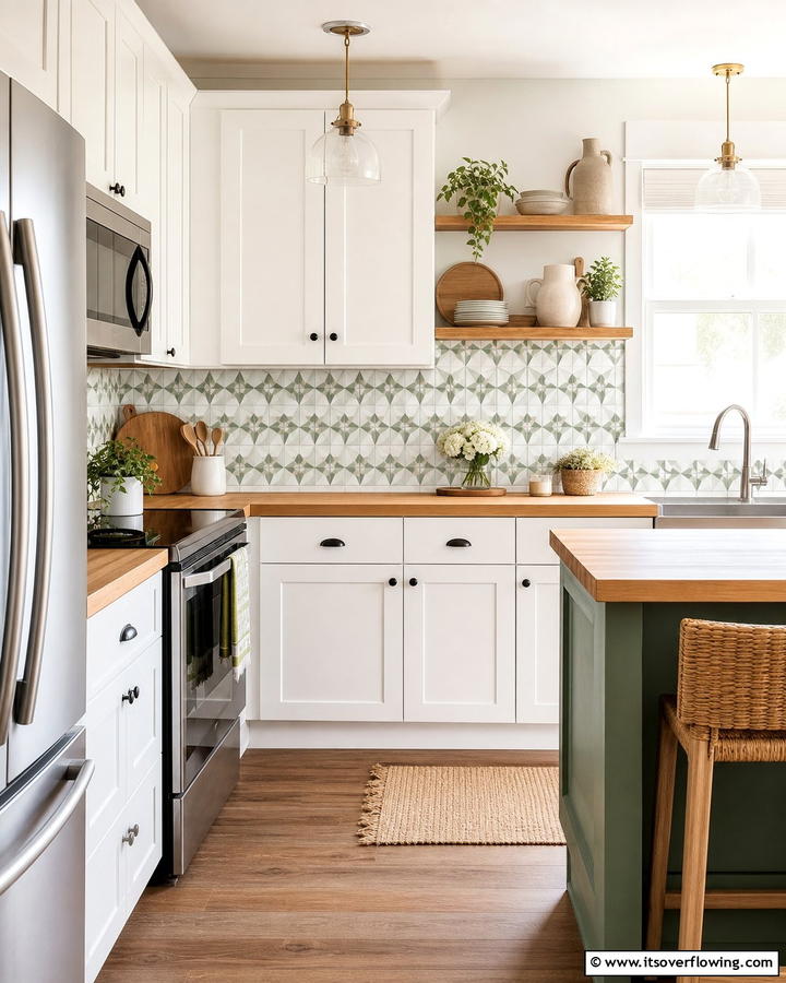 DIY Backsplash Charm - 21 Small Kitchen Ideas on a Budget for Maximized Space