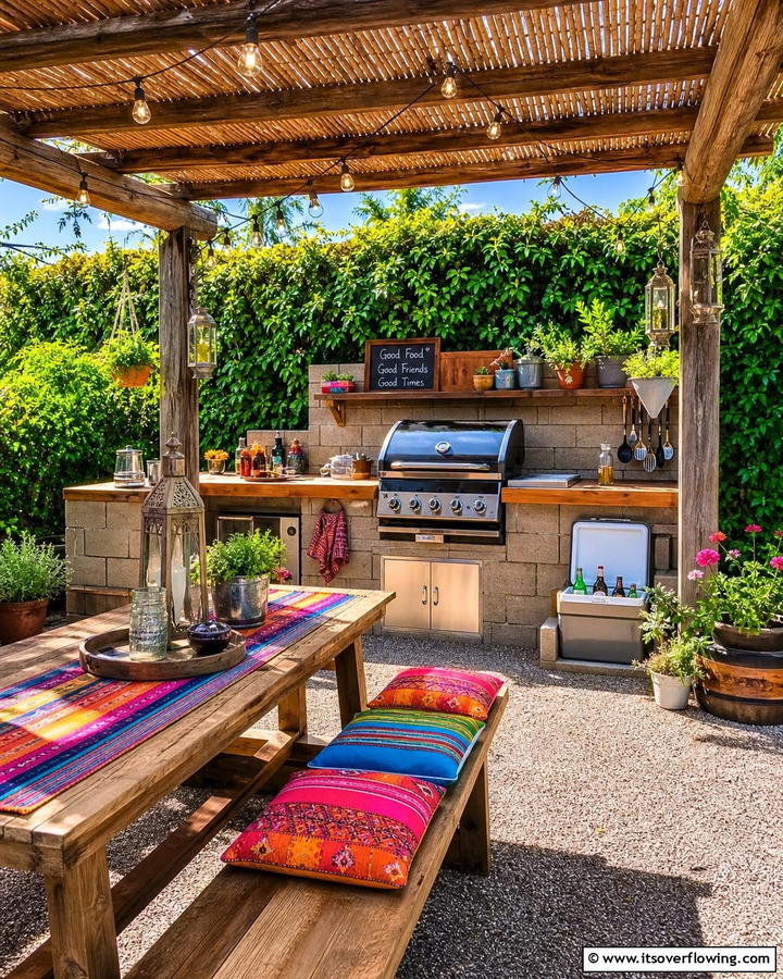 DIY Backyard Barbecue Area - 21 Cheap Backyard Makeover Ideas on a Budget