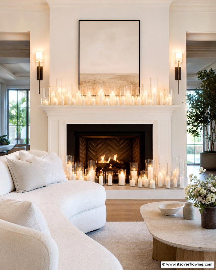 DIY Candlelit Ambience Setup - 30 10 Year Wedding Anniversary Ideas for Romance