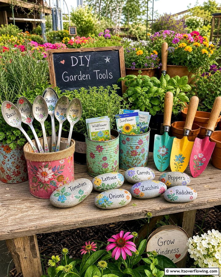 DIY Garden Tools - 20 Nursery Garden Ideas to Create a Beautiful Outdoor Space