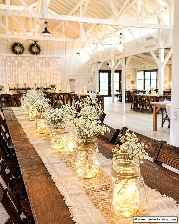 DIY Mason Jar Centerpieces - 25 Graduation Centerpiece Ideas for Memorable Celebrations