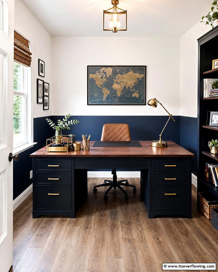 DIY Office Renovation - 30 Affordable Budget Home Office Ideas for Productive Workspaces