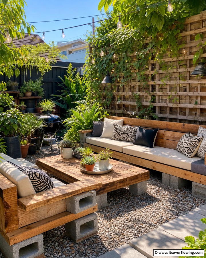 DIY Outdoor Seating - 21 Cheap Backyard Makeover Ideas on a Budget