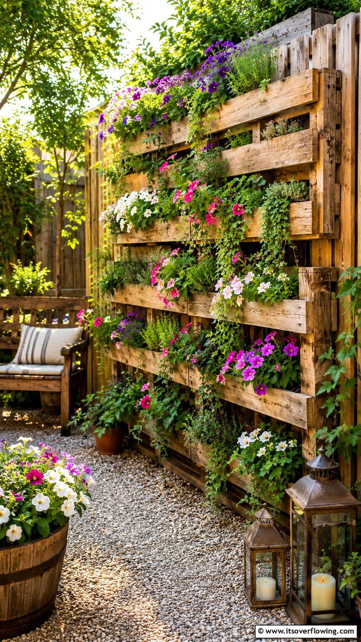 DIY Pallet Garden - 21 Space-Saving Vertical Garden Ideas for Urban Living