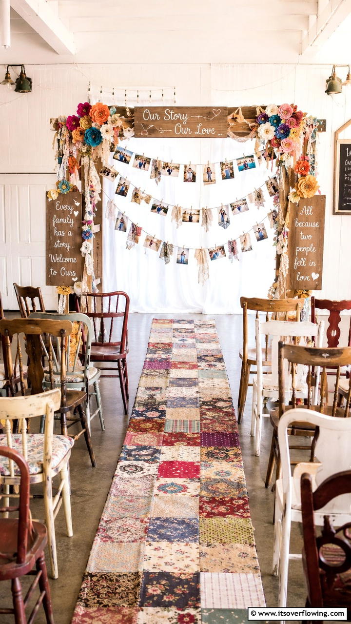 DIY Personalized Wedding Arch - 21 Beautiful Wedding Arch Ideas for Ceremony Backdrops
