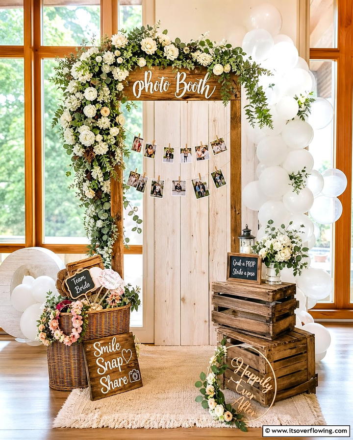 DIY Photo Booth - 25 Casual Wedding Ideas for a Relaxed and Intimate Celebration