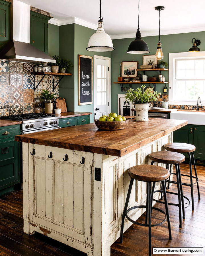 DIY Upcycled Decor - 30 Kitchen Island Decor Ideas for Stylish Functionality