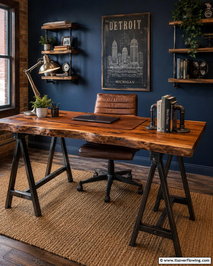 DIY Workstation Assembly - 30 Affordable Budget Home Office Ideas for Productive Workspaces