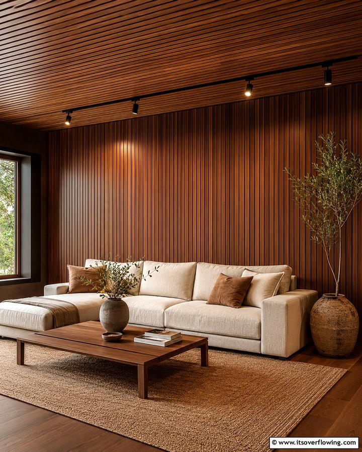 Dark Wood Paneling for Warmth - 30 Sophisticated Cigar Room Designs for Luxurious Relaxation