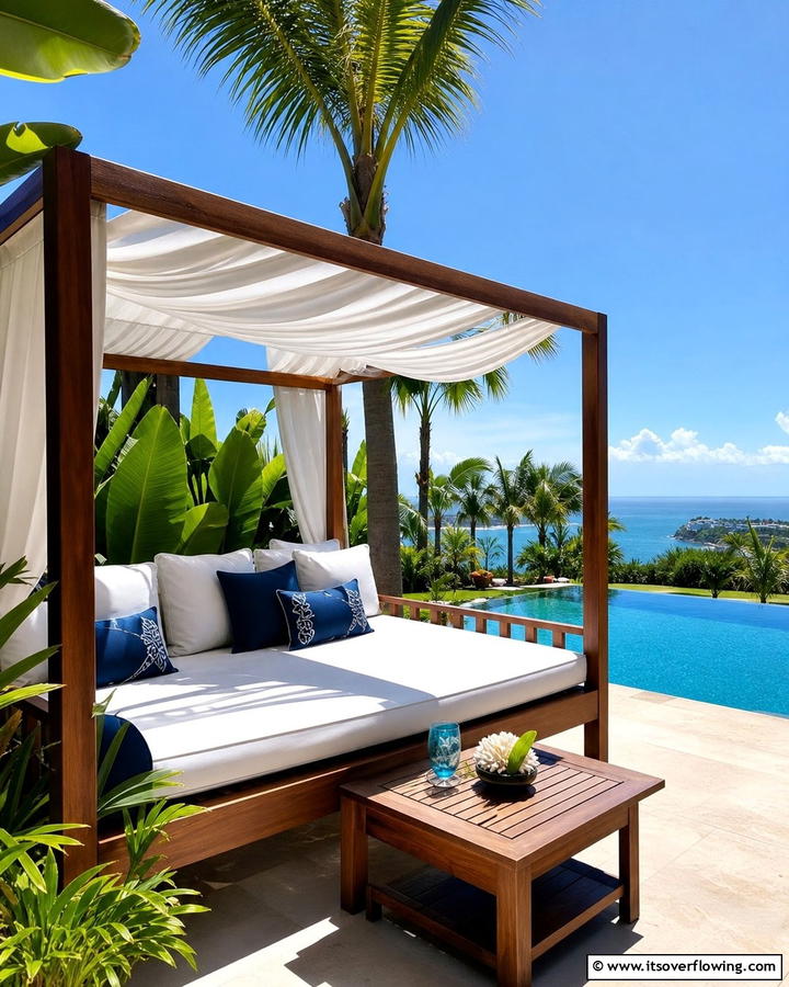 Daybed Retreat - 21 Outdoor Seating Ideas for Comfortable Gatherings