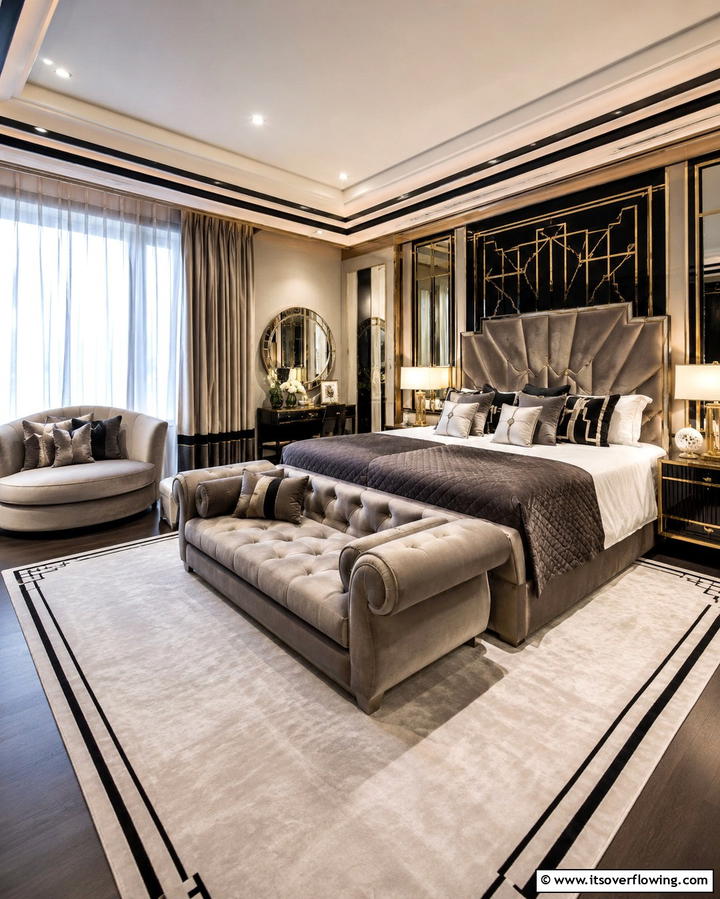 Decadent Bedroom Makeovers - 30 Art Deco Interior Design Ideas for Glamorous Spaces