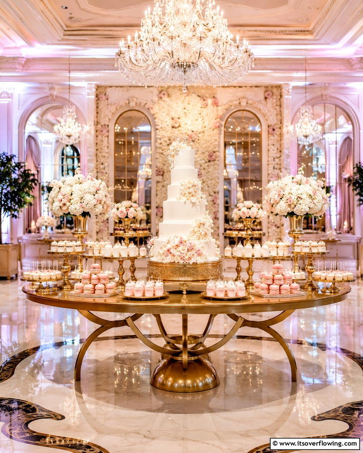 Decadent Dessert Buffet - 25 Wedding Buffet Ideas for a Memorable Reception
