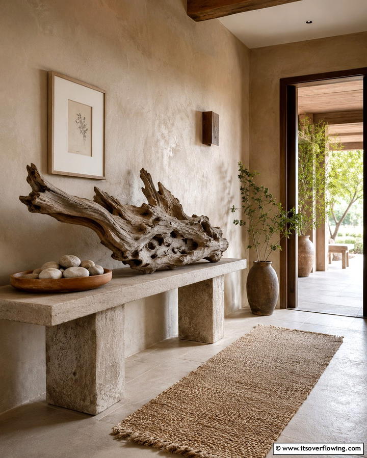 Decorate with Found Objects - 30 Wabi Sabi Interior Design Ideas for Serene Minimalism