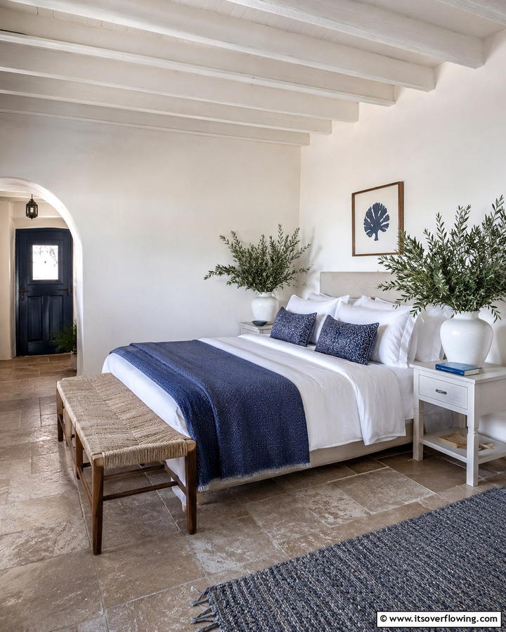Decorating with Ceramic Vases - 25 Greek Bedroom Design Ideas for a Mediterranean Feel
