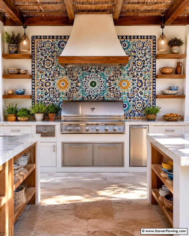 Decorative Backsplash - 20 Summer Kitchen Ideas to Refresh Your Space