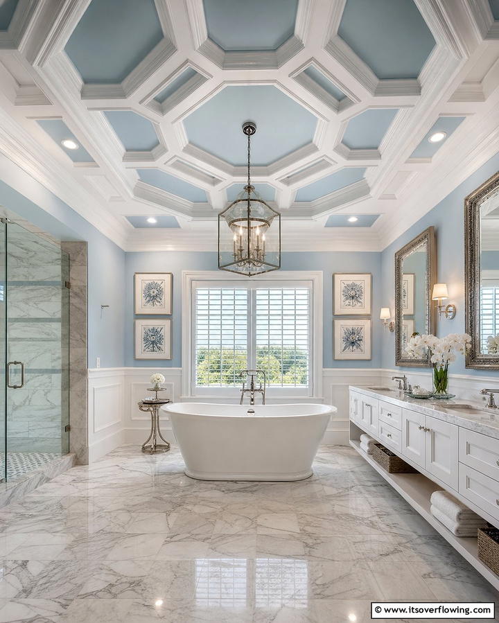 Decorative Ceiling Designs - 25 Bathroom Remodel Ideas for a Fresh New Look